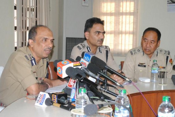Tripura IGP says 15 more militant hideouts in Bangladesh : DGP informs full proof security arrangements for Durga Puja Tripura IGP says 15 more militant hideouts in Bangladesh : DGP informs full proof security arrangements for Durga Puja